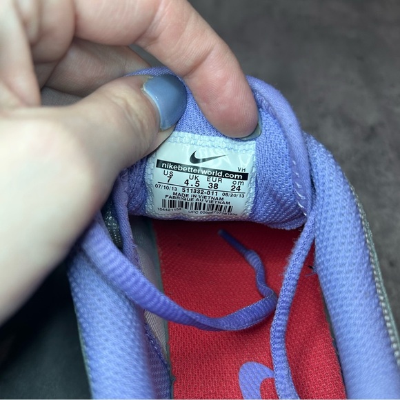 Nike Training Flex TR 2 Running Shoes Womens sz 7 - grey/purple - Picture 6 of 6